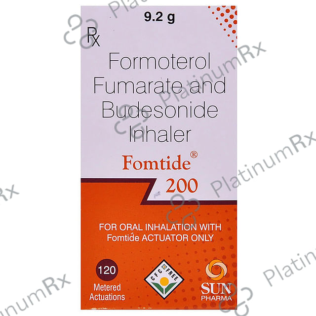 Fomtide 200/6mcg Inhaler 120MDI