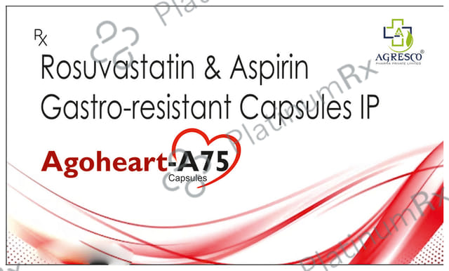Agoheart A 75/10mg Capsule 10s
