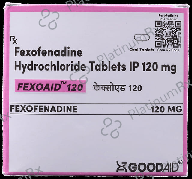 Fexoaid 120mg Tablet 10s
