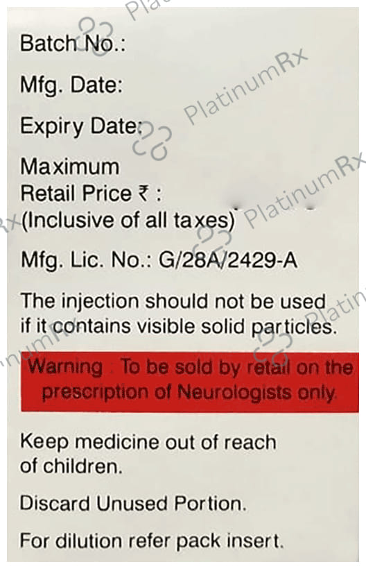 Epilive 100mg Injection