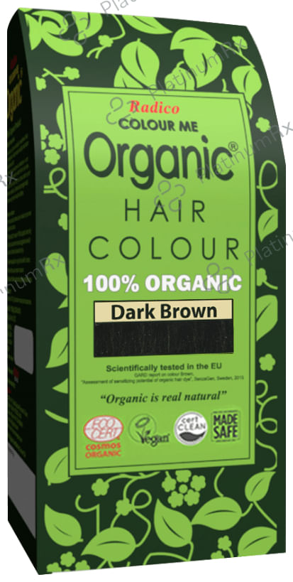 Radico Colour Me Organic Dark Brown Hair Colour