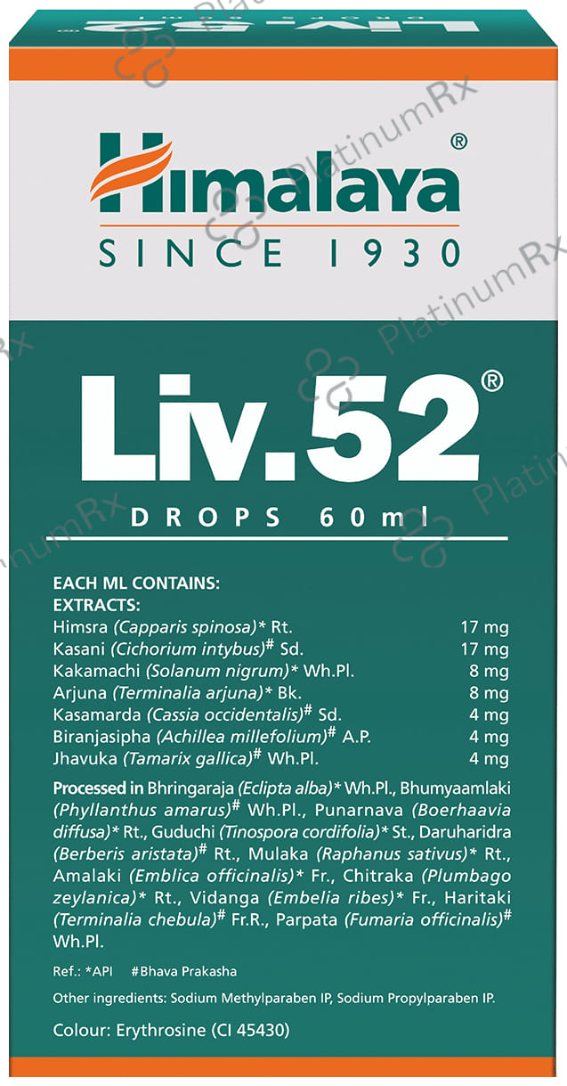Himalaya Liv 52 Oral Drops 60ml