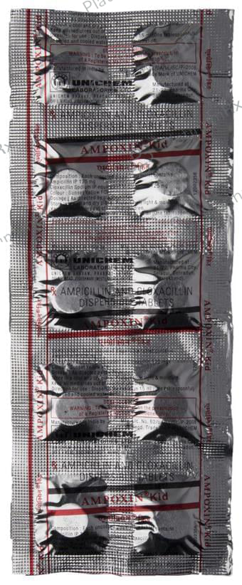 Ampoxin Kid 125/125mg Tablet 10s
