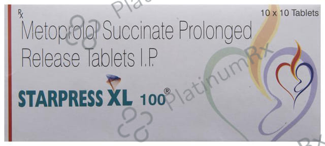Starpress XL 100mg Tablet PR 10s