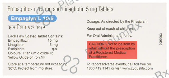 Empaglyn L 10/5mg Tablet 10s