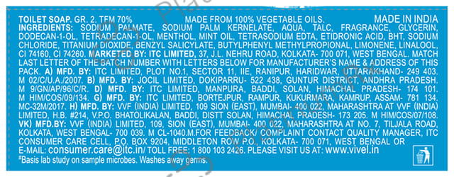 Vivel Cool Mint Soap (150gm Each)