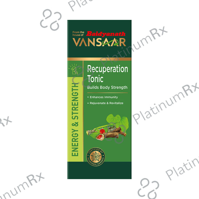 Vansaar Recuperation Tonic for Energy & Strength