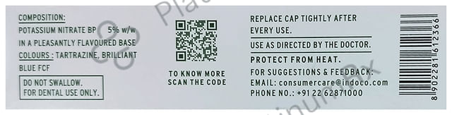 Sensodent K Medicated Dental Cream 120 gm