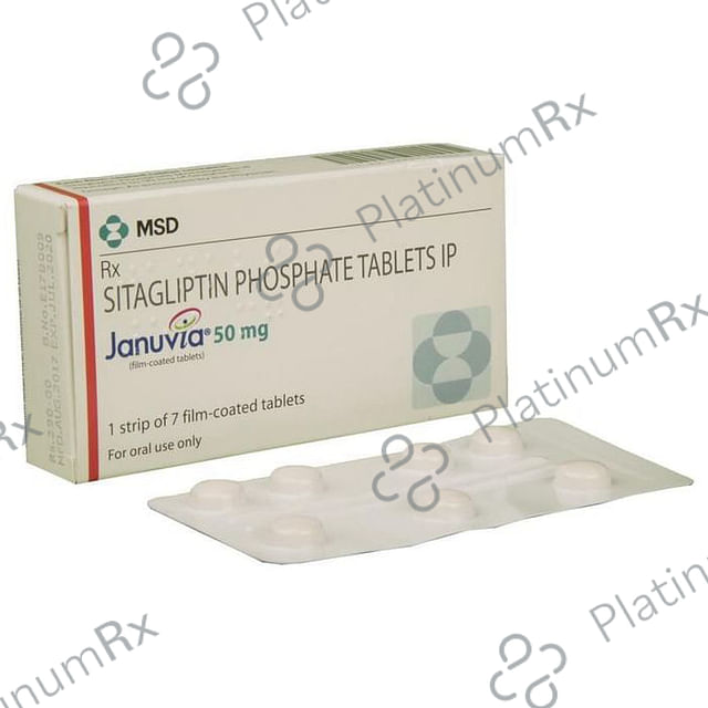 Januvia 50mg Tablet 7s