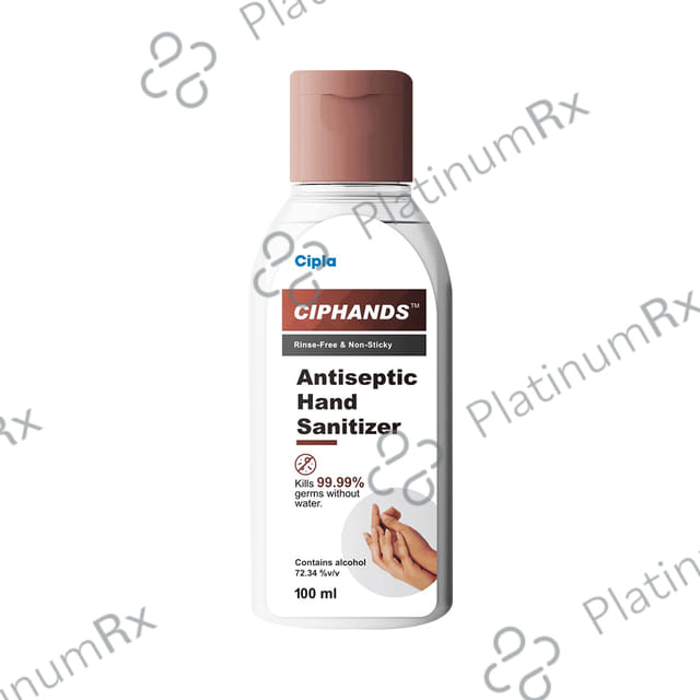 Cipla Ciphands Antiseptic Hand Sanitizer