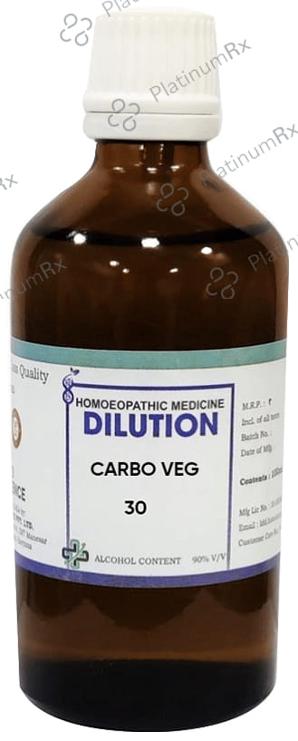 LDD Bioscience Carbo Veg Dilution 30 30 ml
