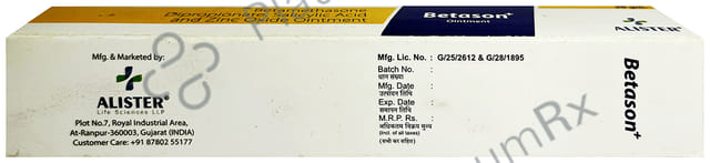 Betason+ Ointment 20gm