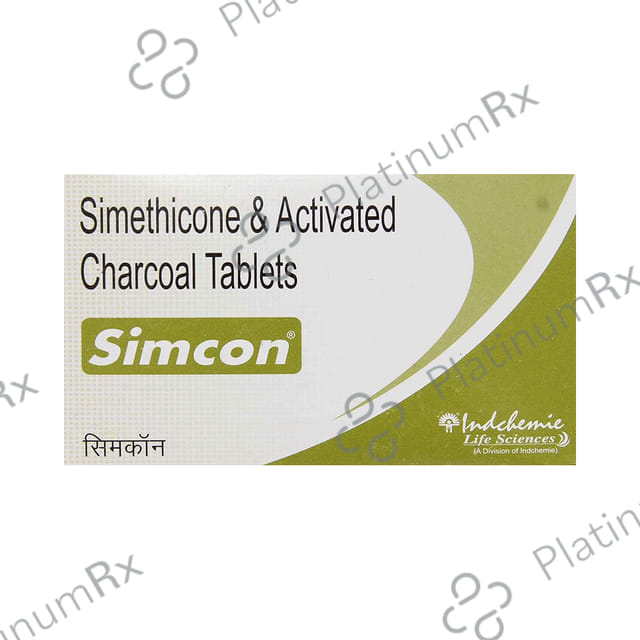 Simcon 250/80mg Tablet 15s