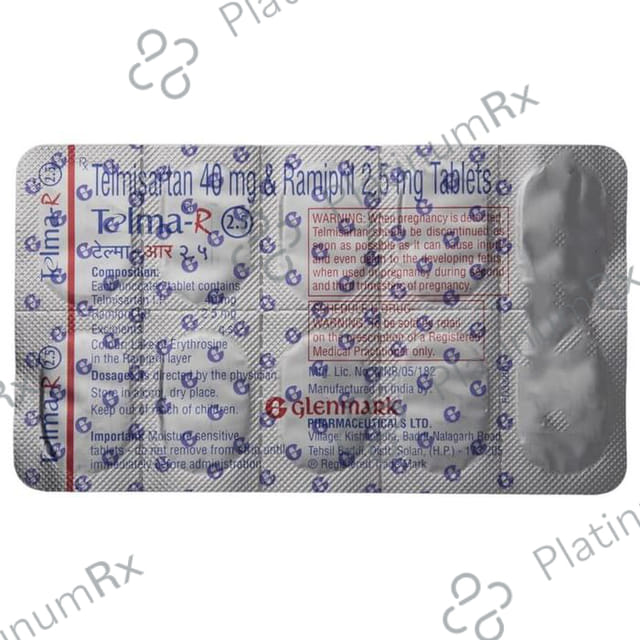 Telma R 2.5/40mg Tablet 10s