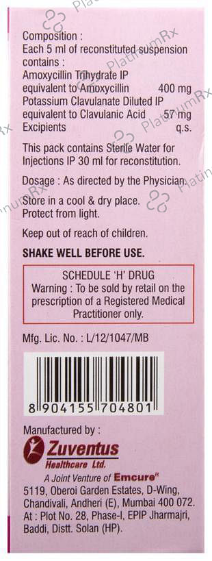 Augpen DS 400/57mg Suspension 30ml
