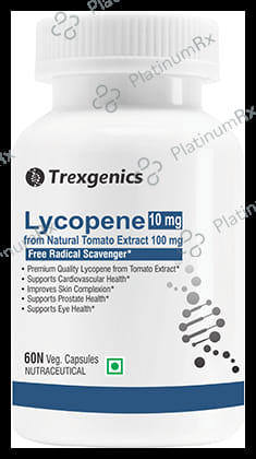 Trexgenics Lycopene 10mg Veg Capsule