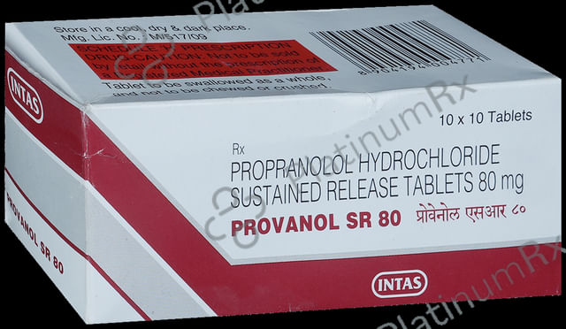 Provanol SR 80 Tablet