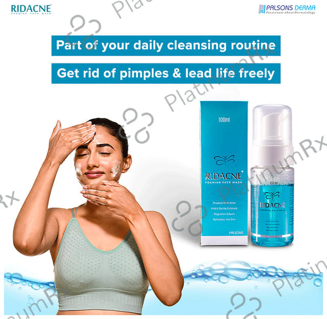 Ridacne Foaming Face Wash 100ml
