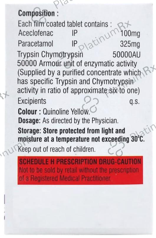 Acefliptc 100/325mg Tablet 10s