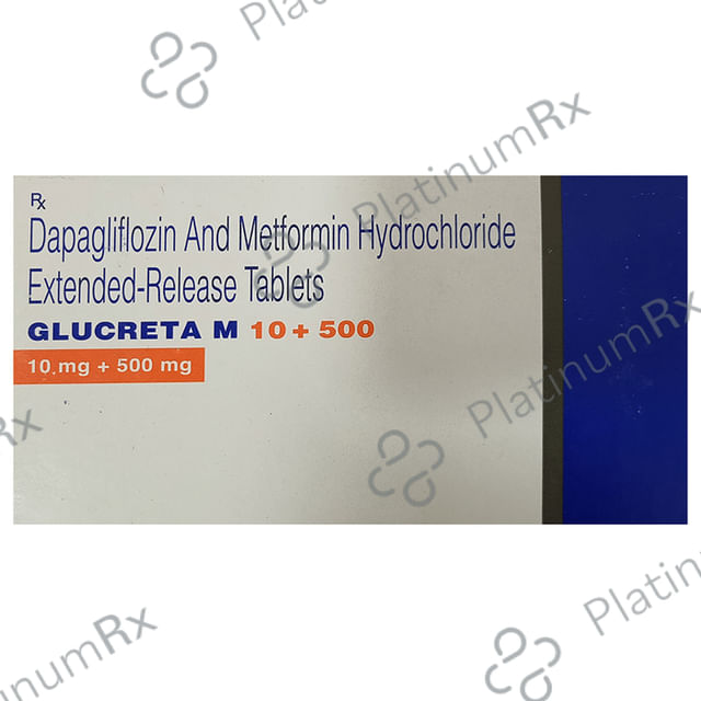 Glucreta M 10/500mg Tablet ER 10s