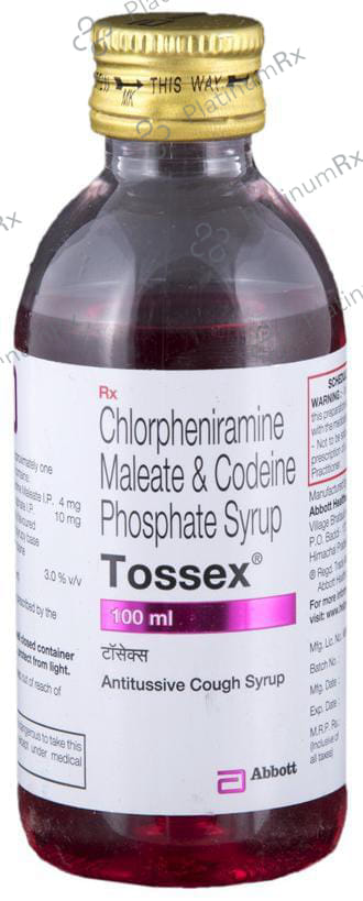 Tossex 4/10mg Suspension 120ml