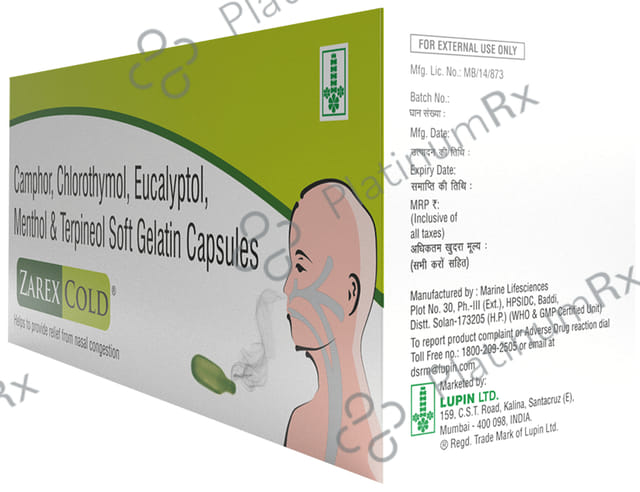 Zarex Cold Soft Gelatin Capsule