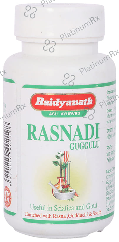 Baidyanath (Jhansi) Rasnadi Guggulu Tablet