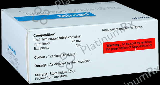 Mimod 25mg Tablet 15s