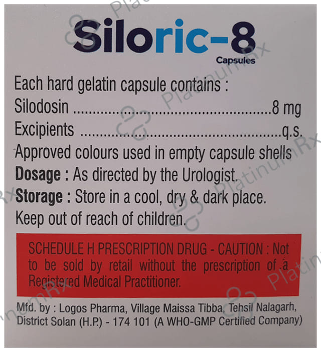 Siloric 8mg Capsule