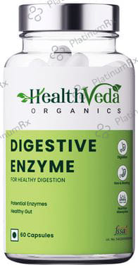 Health Veda Organics Digestive Enzyme Veg Capsule