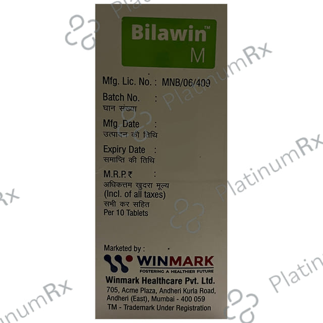 Bilawin-M Tablet