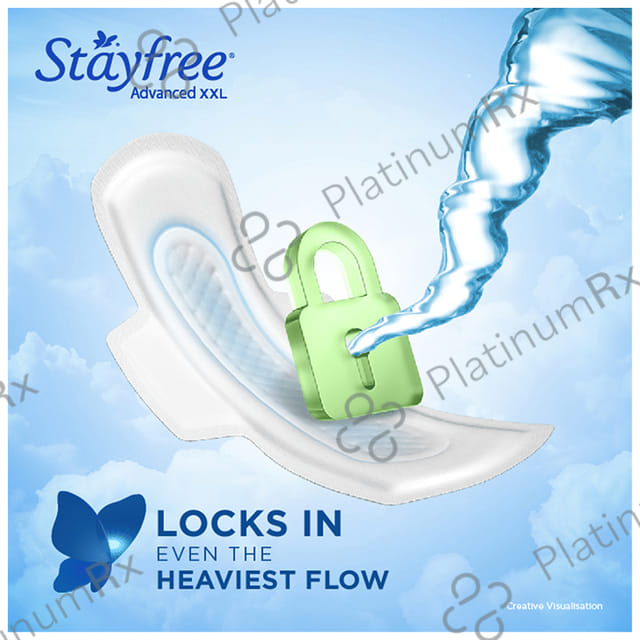 Stayfree Advanced Ultra Comfort Sanitary Pads with Wings Size XL 28s