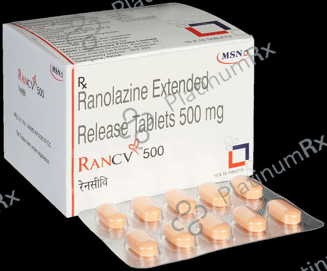 Rancv 500mg Tablet ER 10s