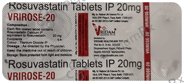 Vrirose 20 Tablet