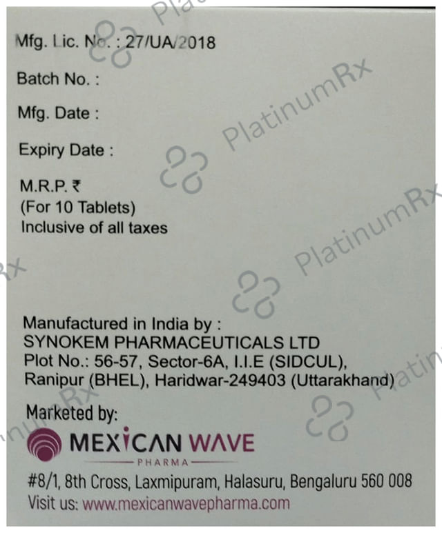 Acedapa M 10/500mg Tablet ER 10s