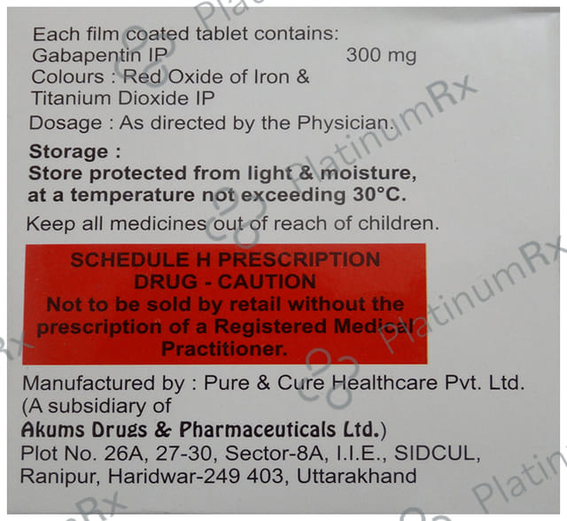 Gabalay 300mg Tablet 10s