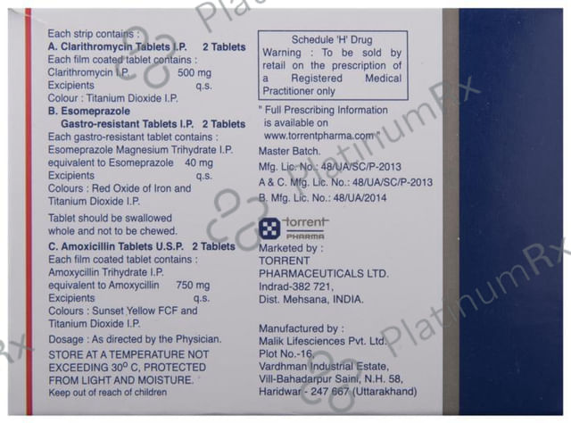 Nexpro HP 750/500/40mg Combipack 1Kit
