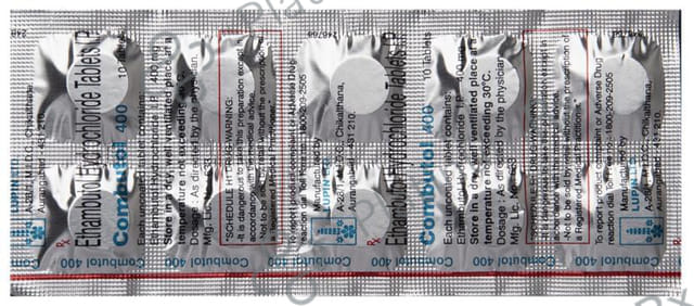 Combutol 400 Tablet