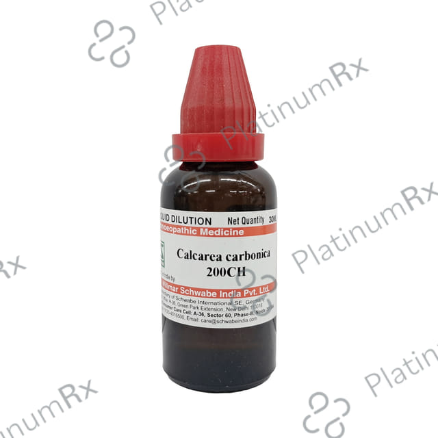 Dr Willmar Schwabe India Calcarea Carbonica Dilution 200 CH