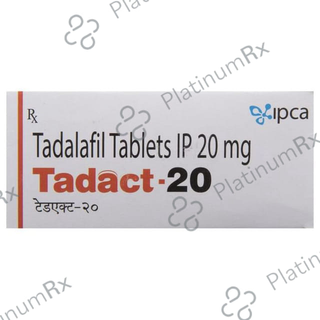 Tadact 20mg Tablet 10s