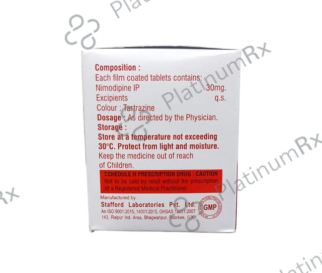 Nimonidip 30mg Tablet 10s