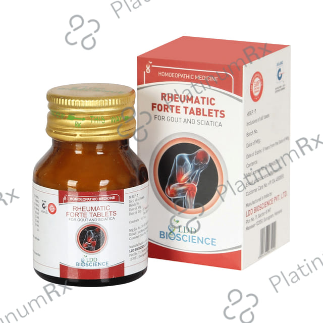 LDD Bioscience Rheumatic Forte Tablet