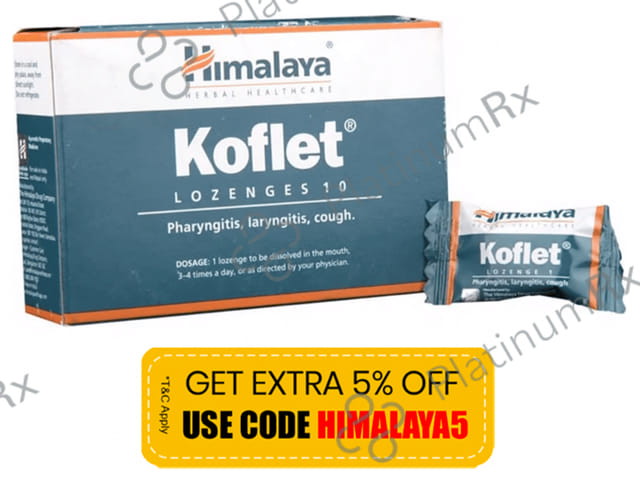 Himalaya Koflet Cough Lozenges 10s