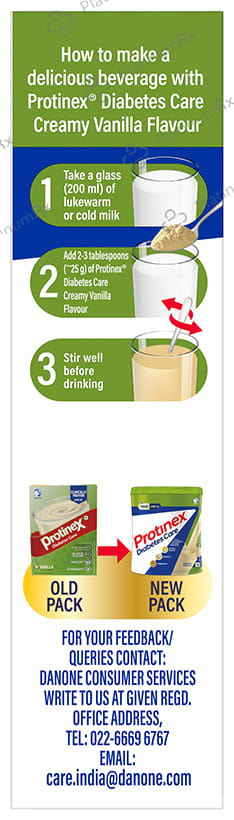 Protinex Diabetes Care Protein Flavour Vanilla Powder 200gm