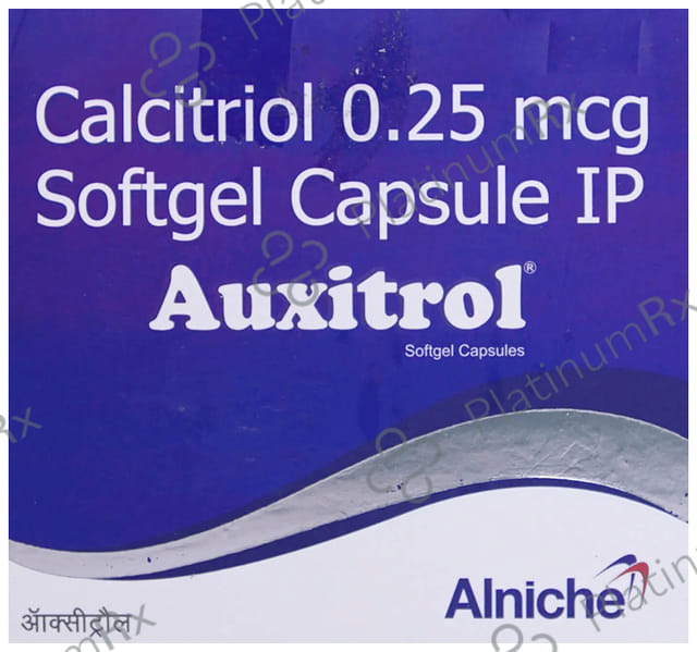 Auxitrol 0.25mcg Capsule 10s