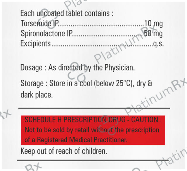 Torsetime S 50/10mg Tablet 10s