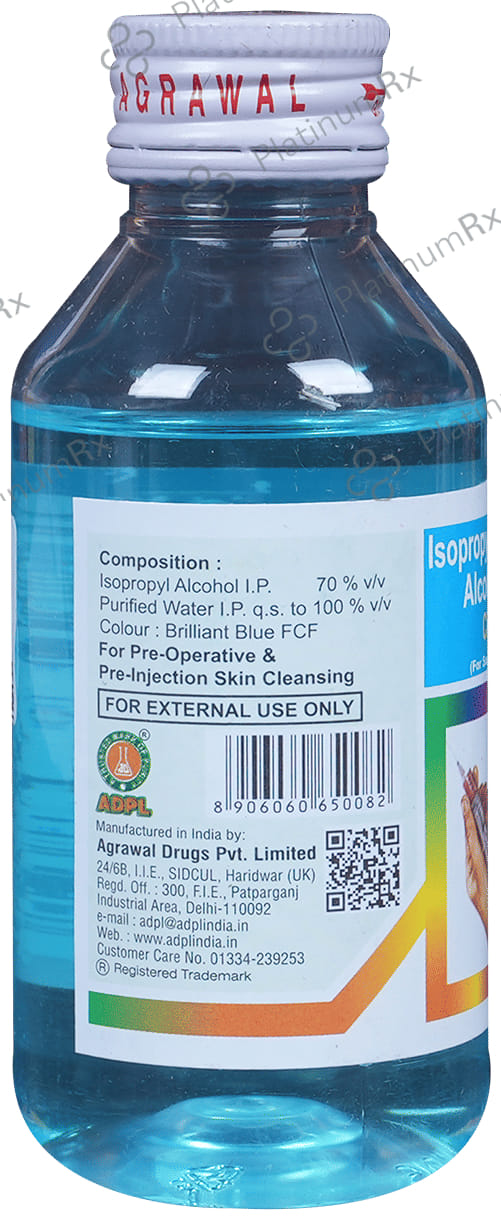 Ciprit Isopropyl Rubbing Alcohol Liquid 100ml