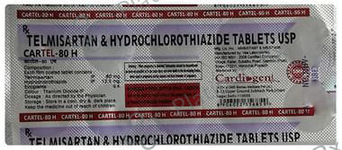 Cartel 80/12.5mg H Tablet 10s