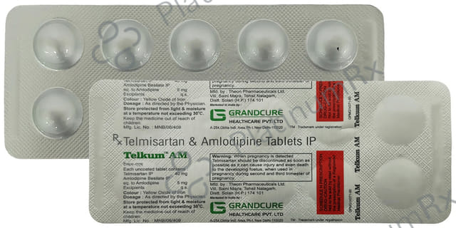 Telkum AM 40mg/5mg Tablet