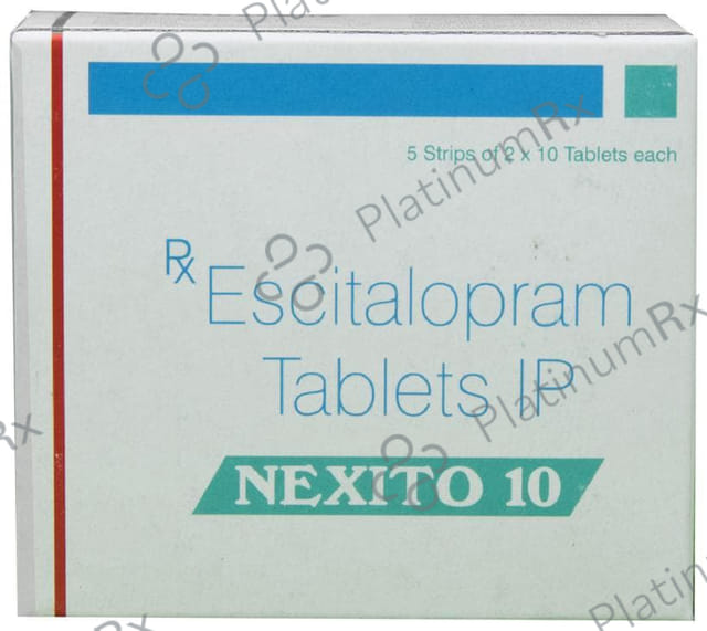 Nexito 10mg Tablet 10s